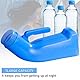 Urinalflasche Tragbare Urinal Toilette Männlich Kunststoff Pee Flasche 1L Urinflaschen mit Schraubdeckel Wee Potty für Reisezelt Camping Notfall