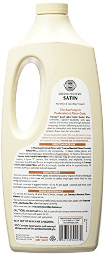 Trewax Professional Gold Label Sealer, Satin, 32-Fluid Ounce