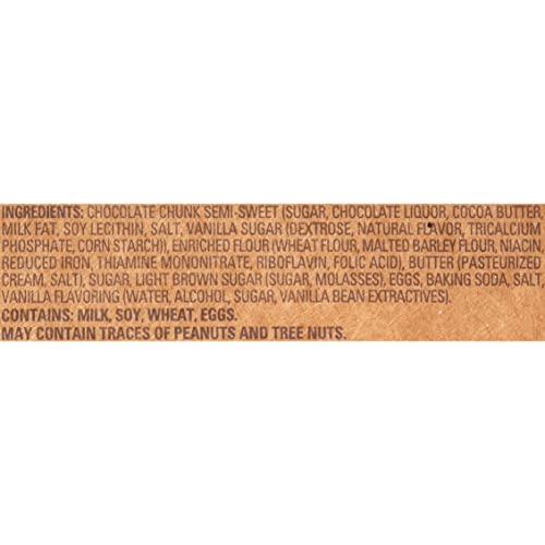 Christie Cookie Co., Chocolate Chip Cookies, Chocolate Chunk, 8ct (Sold Frozen)