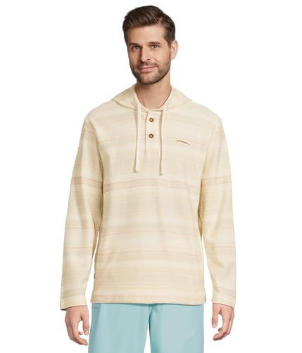 O'Neill mens Bavaro Stripe Pullover Sweatshirt