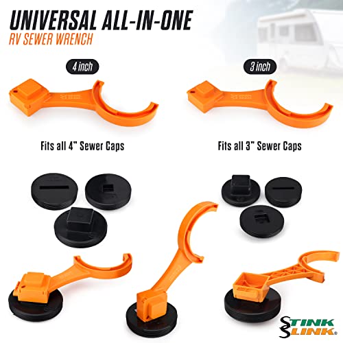 Stink Slink Universal Rv Sewer Hose Wrench Multi Tool #TOP2