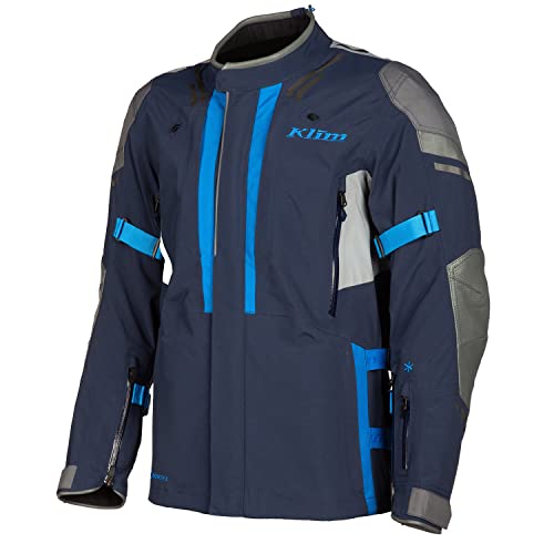 KLIM Latitude Motorrad Textiljacke (Blue,L)