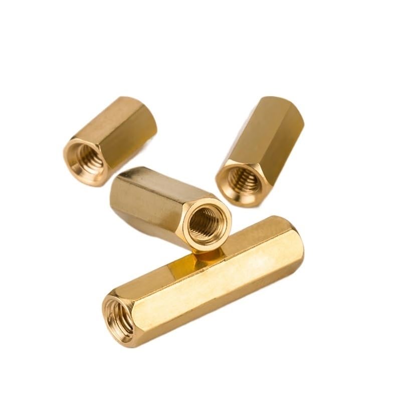 Gwint wewnętrzny sześciokątny, Mosiężna sześciokątna podkładka dystansowa PCB M4 M5 Długość 5-80 mm 5/10/20/30 szt.(25mm (20pcs),M5)