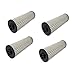 4 Hoover Windtunnel Washable HEPA Filters Generic Part By ZVac. Replaces Part Numbers 471062, 40140201, 43611042, 42611049, F923, Fits: All Hoover Bagless Upright Models With The Twin Chamber System