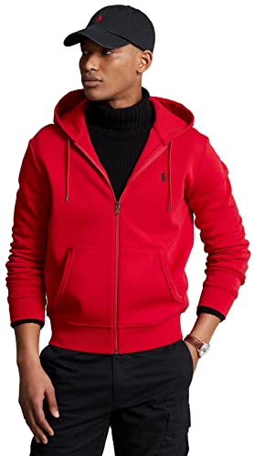 Image of POLO RALPH LAUREN mens Double-knit Full Zip Hoodie