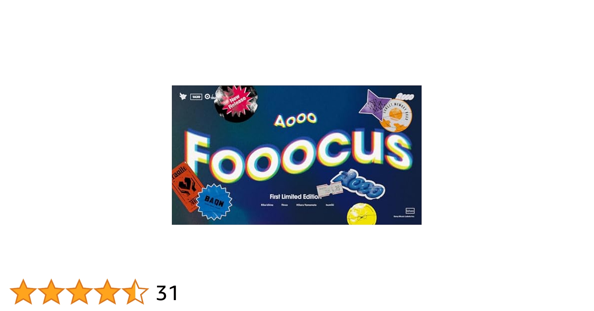 Aooo fooocus 【初回限定盤】　送料無料 Amazon.co.jp: Fooocus (初回生産限定盤) (特典なし): ミュージック