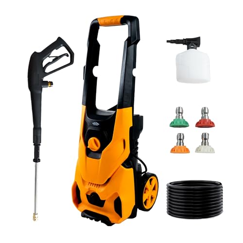 HoldwellS 2026 Efficiency P*ressure Washer 5000 MAX PSI, P*ower Cleaner with 4 Quick Connect N*ozzles, 33FT Hose & Filter & F*OAM C*annon for Cars/Home/Fences/Driveways