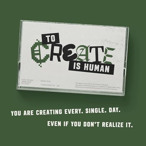 To Create is Human. cover art