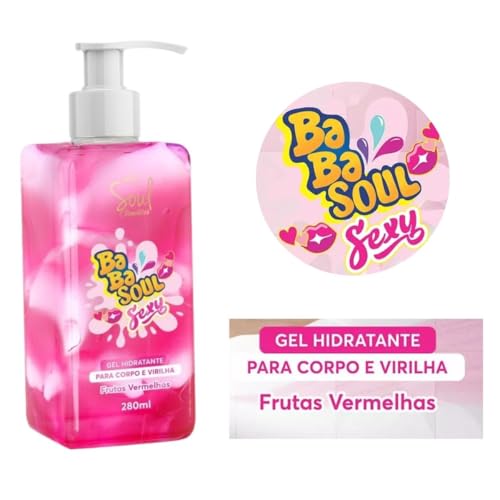 CREME HIDRATANTE DE VIRILHA BABASOUL FRUTAS VERMELHAS SOUL