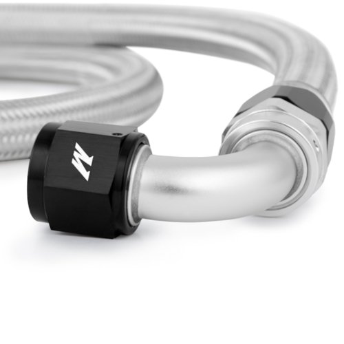 Mishimoto 5ft Stainless Steel Braided Hose w -10AN Fittings Mishimoto by Mishimoto - Image 3