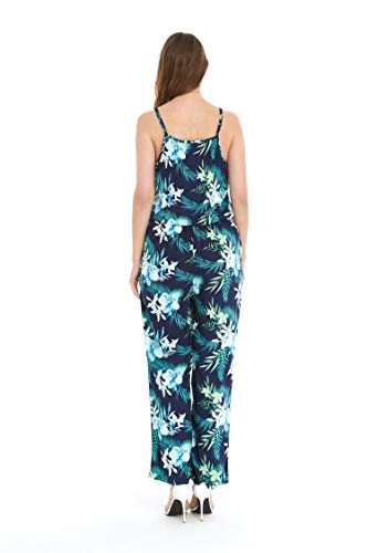 Image of Family Matching Hawaiian Clothes, Orchid Breeze Navy | Lightweight 100% rayon • Family matching outfits • Beach vacations • Luaus • Cruises • Family photos