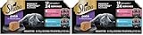 Sheba Perfect Portions Multipack Delicate Salmon and Tender Whitefish & Tuna Entrees Wet Cat Food, 2.64 oz., Count of 24