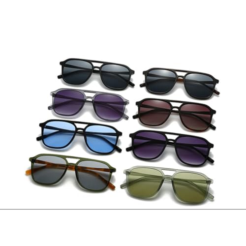 Lunettes de soleil monture large punk pour bloquer les reflets UV400