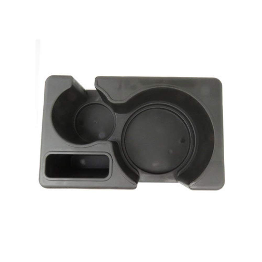 Porte-gobelet de Voiture Noir, Porte-gobelet de Voiture Portable Noir en Plastique, Porte-gobelet d'eau créatif
