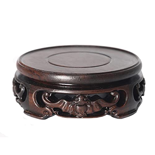 Piédestal en bois pour statue de Bouddha et objets de collection - 3