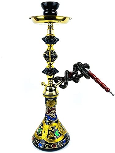 XJHYJS Shisha Set, 50cm Hukahn Single-Tube-legierungshuka, Geeignet Für Familien, Ausländische Hotels, Bars, Clubs…
