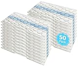 50 Pack Shark VACMOP Pro Replacement Mop Pad Compatible with Shark VACMOP Disposable Hard Floor Vacuum for Shark VACMOP Pro VM250 VM251 VM252 VM200 VC205 QM250 VM190 VM200P12 VMP30,No.VMP30VMP10VMP16