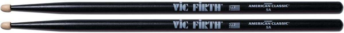 Vic Firth American Classic 4 for 3 Drumstick Value Pack - 5A, Black and Terra