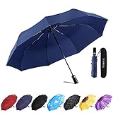 YumSur Automatic Umbrellas - Windproof Lightweight Travel Compact Folding Umbrella Sunflower Design, Reinforced Canopy, Auto Open/Close, for Business and Travels or Summer Wedding Gifts