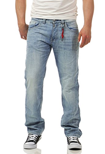 Timezone Herren Jeans 27-10048 Coast Regular heaven blue wash 30/32