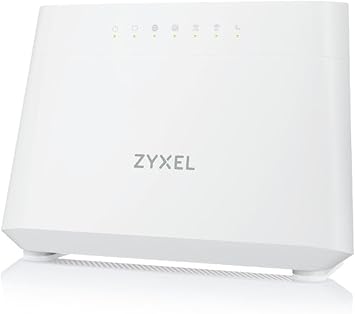 Zyxel VDSL Supervectoring Modem + WiFi 6 AX1800 Mesh Router - Bridge Modem Available, Suitable for Germany 35 b