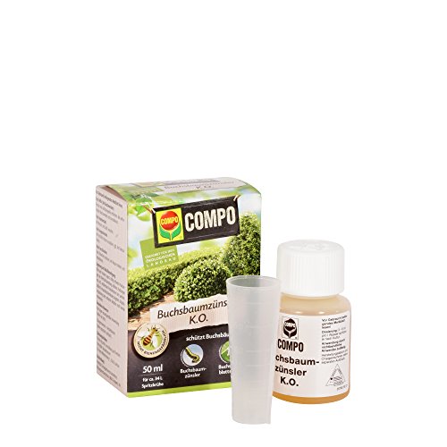 Compo Buchsbaumzünsler K.O., Bekämpfung von Schädlingen an Buchsbäumen, 50 ml - 5