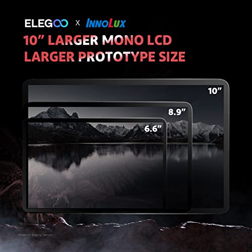image for ELEGOO Saturn 2 MSLA 3D Printer, UV Resin Photocuring Printer with 10-