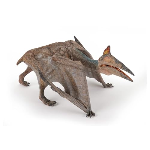 Image of FUNFOB Dinosaur Toy Figure Width -20cm Quetzalcoatlus Toy for Kids & Adults PVC Multicolour | Wings with Long Beak Dino