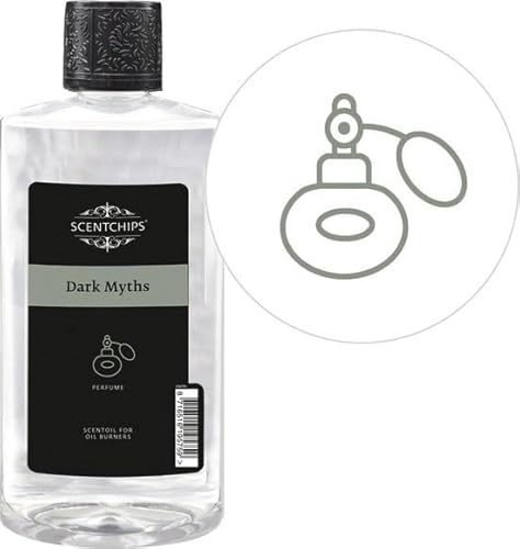 Scentchips® Duftöl Dark Myths – Aromaöl für Diffuser & Duftlampen – Raumduft & Parfümöl – Nachfüllflasche 475ml