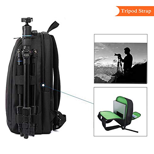 G-Raphy Camera Backpack Dslr Slr Backpack With Laptop Compartment/Tripod Holder For Dslr Slr Cameras/Tripods #TOP3