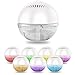 Price comparison product image Unibos Fresh Air Globe Revitalizer Freshener Purifier Humidifier Ioniser with Colour Changing LED Light & Free 3 x 10ml Fragrances