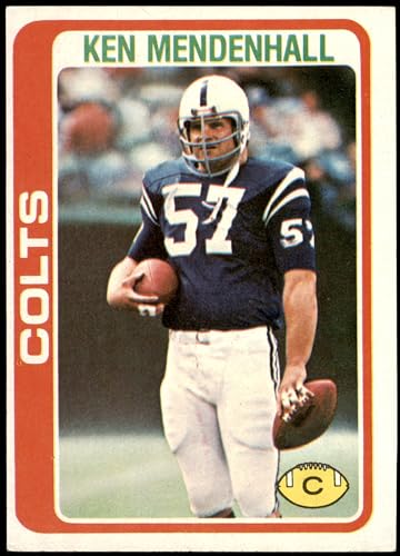 1978 Topps #241 Ken Mendenhall Baltimore Colts (Football Card) EX Colts Oklahoma