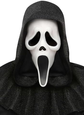 Fun World Unisex Ghost Face Mask Mask (pack of 1)
