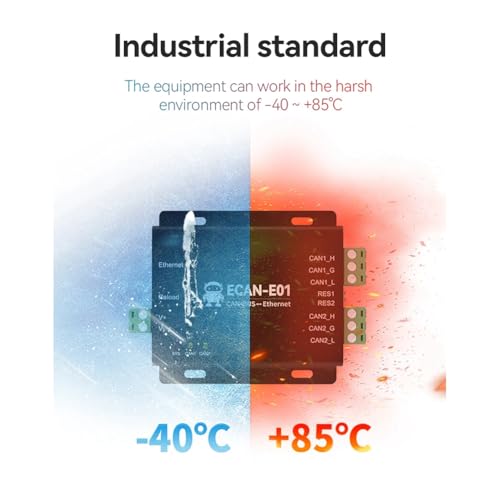 Convertidor CAN a Ethernet ECAN-E01 para eliminar limites de distancia 3