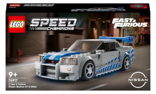 LEGO Speed Champions 2 Fast 2 Furious Nissan Skyline GT-R (R34) - 76917