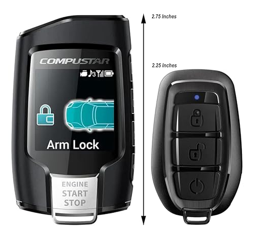 Compustar All-in-One CS8920-AS 2-Way Interactive LCD Remote Starter Kit & Alarm System (Up to 3,000-FT Range) - Thumbnail 3