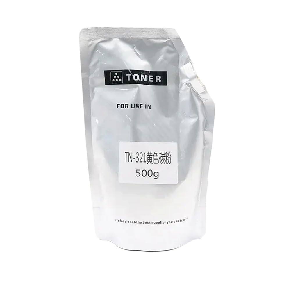 Toner en poudre compatible TN321 jaune 500g idéal pour l'impression de bureau - 2