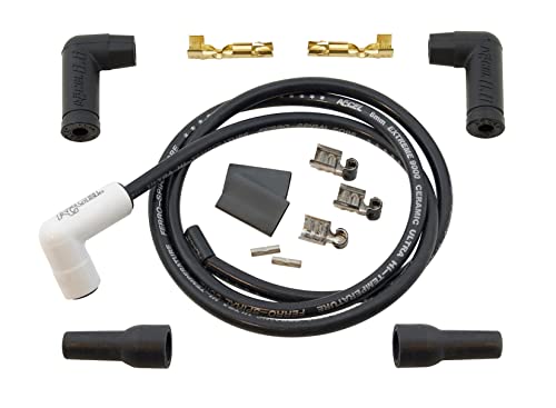 Accel 170901C 90 Degree Universal Ceramic Booted Single Wire Replacement Kit #TOP9