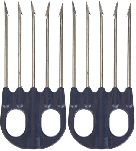 SALVIMAR Fiocina Jet 5 Punte, Unisex – Adulto, Nero, 17