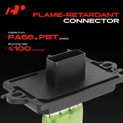 Image of A-Premium Front HVAC Blower Motor Resistor Compatible with Jeep Models | for Grand Cherokee 2005-2007, Commander 2006-2007