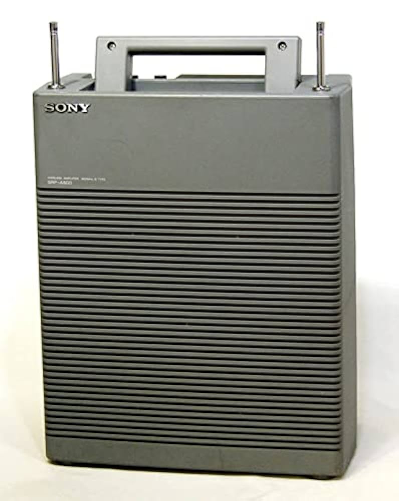 [送料無料 希少品]SONYソニー　ポータブルワイヤレスアンプ SRP-A802 Yahoo!オークション - SONY ワイヤレス マイクシステム SRP-A802