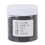 CHICIRIS Badminton-Ösen, Nylon-Schutz, Verbessert die Lastverteilung, 1,0 Mm Dick, Geeignet für die Wartung und Reparatur von Schlägern