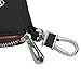 Amooca Car Smart Key Chain Leather Holder Cover Case Fob Remote for Kia