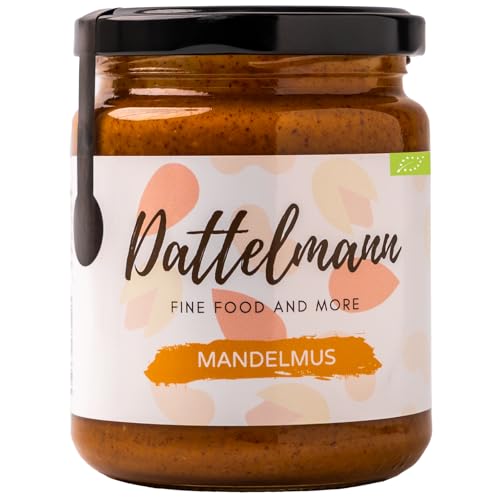 Bio Mandelmus 250g | Veganes Nussmus | 100% Natürlich & Gesund | Premium Qualität | Palmyra Delights | High Protein | Glutenfrei