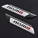 WWFAN Pegatinas de Coche de Moda Auto Deportes Emblema Estilismo Calcomanía for Nissan Nismo 35 0Z 370Z S15 Juke X-Trail Qashqai J10 J11 Tiida Pathfind (Color Name : For Nismo Black)
