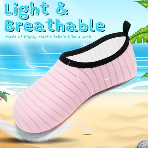 Image of VIFUUR Kids Water Shoes Girls Boys Quick Dry Aqua Socks for Beach Swim Outdoor Sports