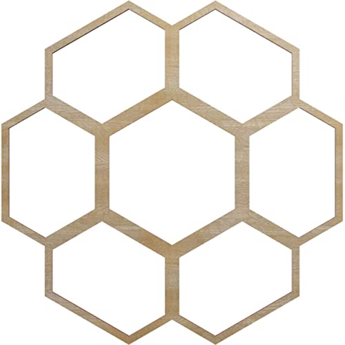 Image of Ekena Millwork 20 inchOD x 7 inchID x 3 /8 inchT Florin Wood Fretwork Pierced Ceiling Medallion, Birch