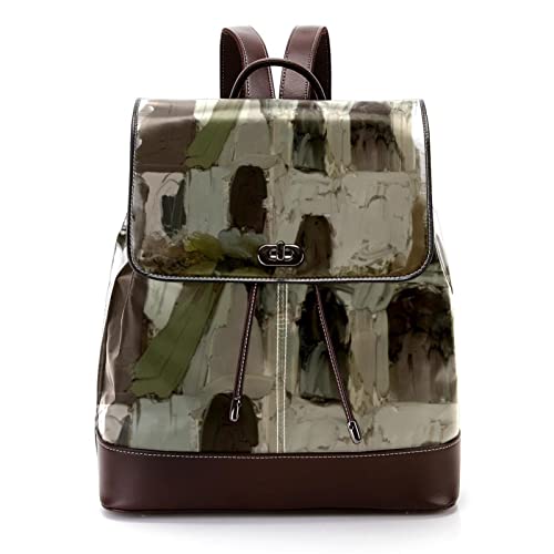 Sac à dos tendance multicolore en cuir synthétique pour adolescente chic