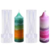 Algopix Similar Product 2 - 2 Pack Cylinder Molds with Peaked Top 