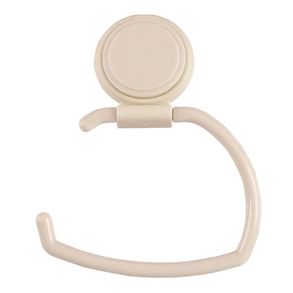 Wpblove Beige Toilet Paper Holder Self Adhesive Rustproof Adhesive Toilet Roll Holder Wall Mounted Paper Towel Holder For Bathroom, Kitchen, Washroom No Drilling(Beige)